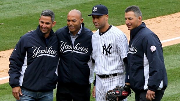 Core Four Joins Derek Jeter for the Captain's Last Opening Day